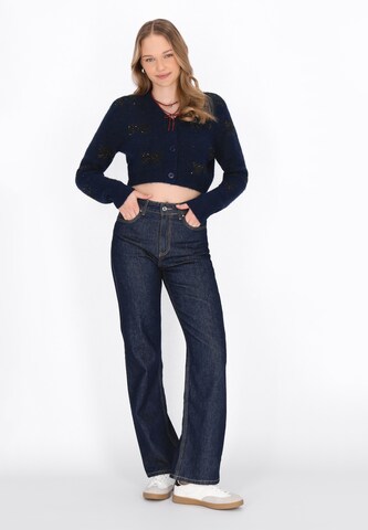 MYMO Knit cardigan in Blue