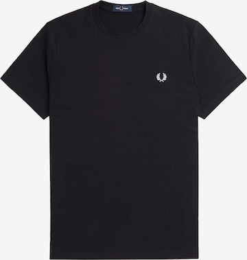 Fred Perry Shirt in Black: front