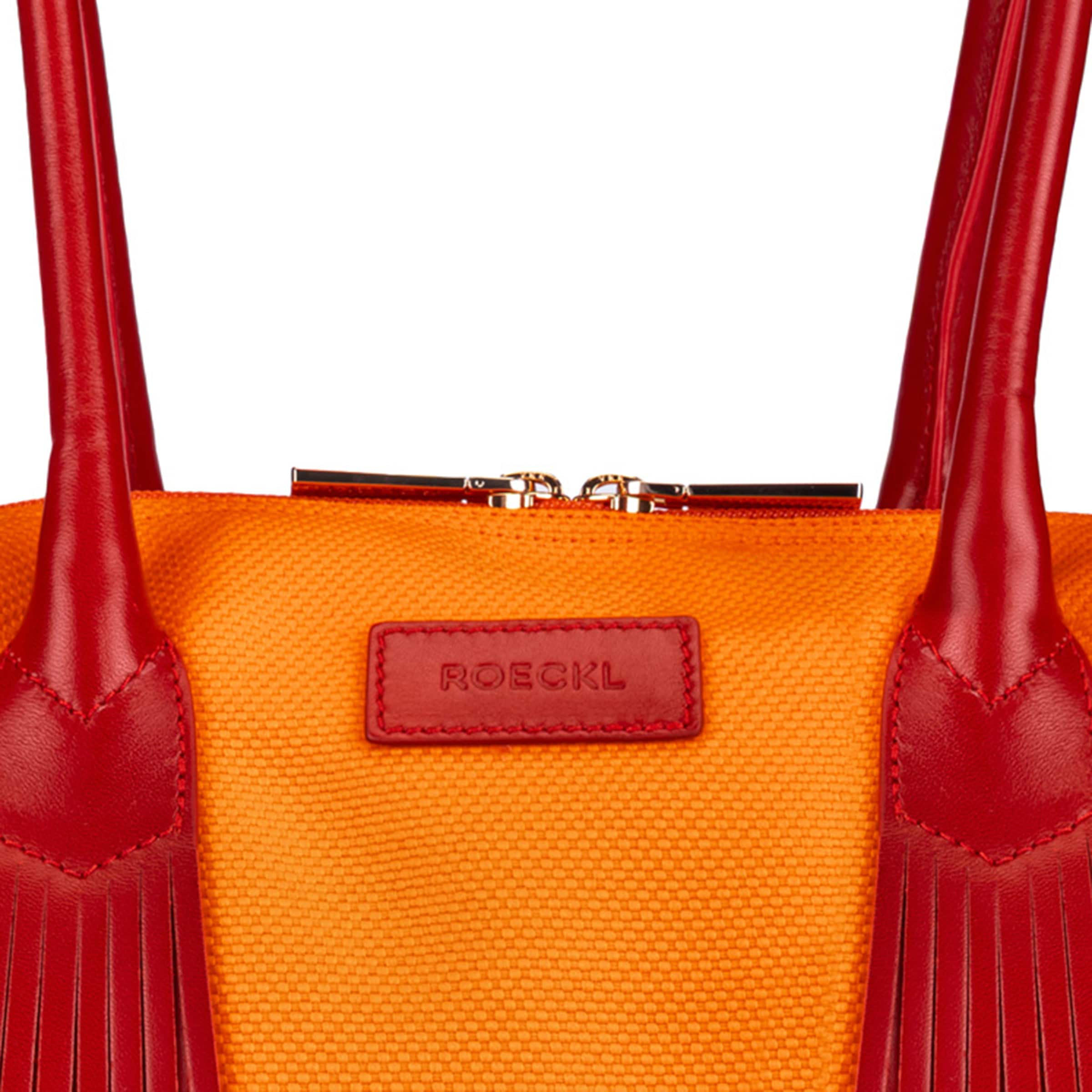 Roeckl Schoudertas in Oranje