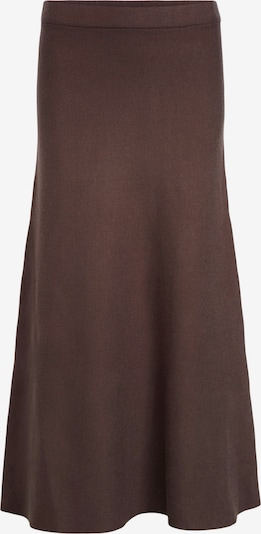 Sijonas 'OBJREYNARD' iš OBJECT, spalva – tamsiai ruda, Prekių apžvalga