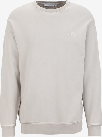 Young PoetsSweater majica 'Ciel' - siva boja: prednji dio
