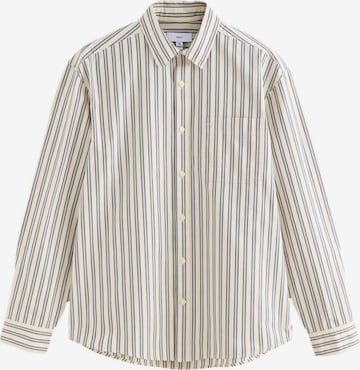 Next Средняя посадка Рубашка в Бежевый: спереди