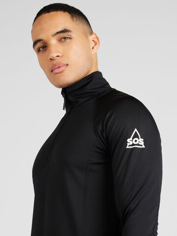 SOS Functioneel shirt 'Jasna' in Zwart