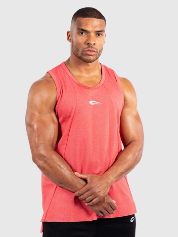 Smilodox Performance Shirt 'Wide' in Red: front