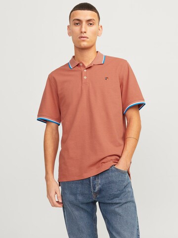 JACK & JONES - Regular Fit Camisa 'Bluwin' em laranja