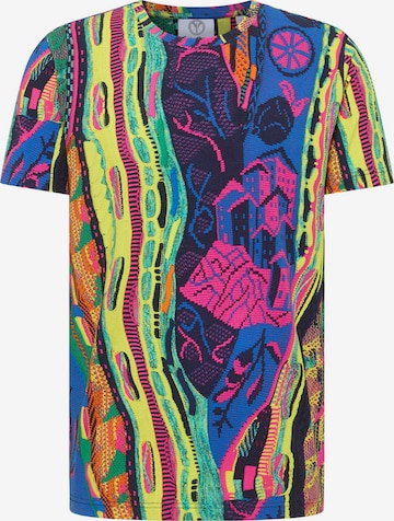 Carlo Colucci Shirt 'Einhaeuserer' in Blauw: voorkant