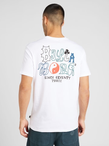 BILLABONG - Camiseta 'WORDED' en blanco