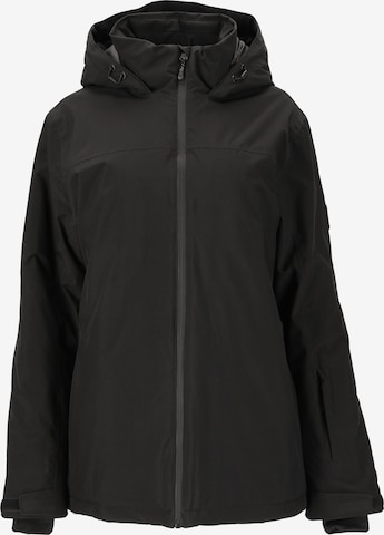 Whistler Athletic Jacket in Black: front