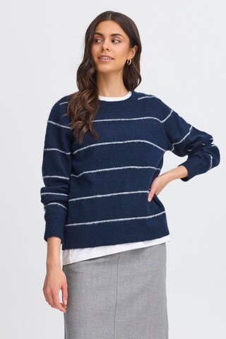 Pull-over 'FRKendra' Fransa en bleu : devant