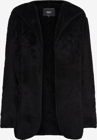 ONLY Přechodný kabát – černá: přední strana