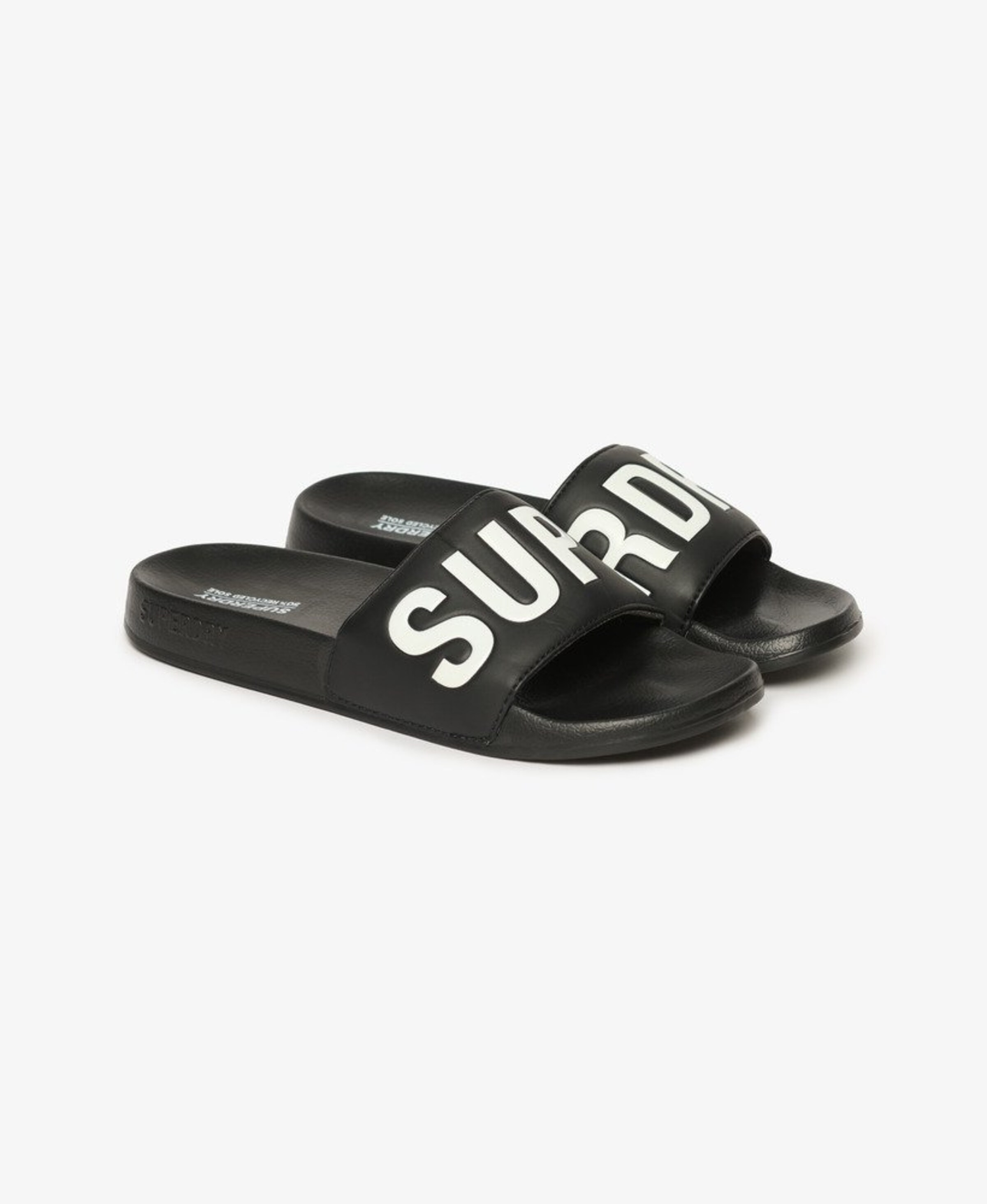 Superdry & Co Badeschuh in Schwarz