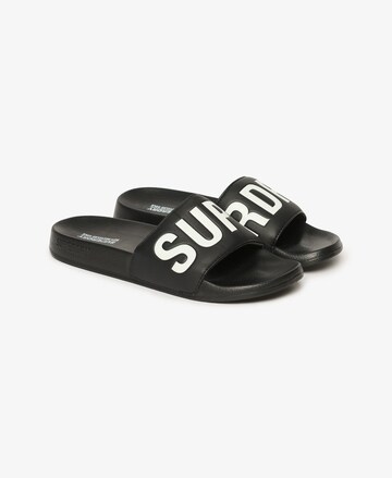 Superdry Strand-/badschoen in Zwart