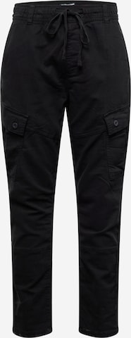 Pantalon cargo Cotton On en noir : devant