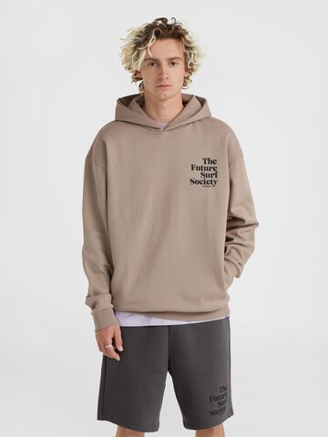 O'NEILL Sweatshirt 'Future Surf Society' i brun: forside