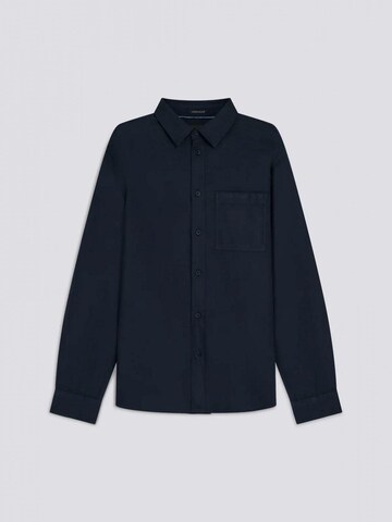 GAS Regular fit Overhemd in Blauw: voorkant