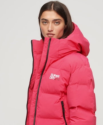 Superdry Winter Jacket in Pink