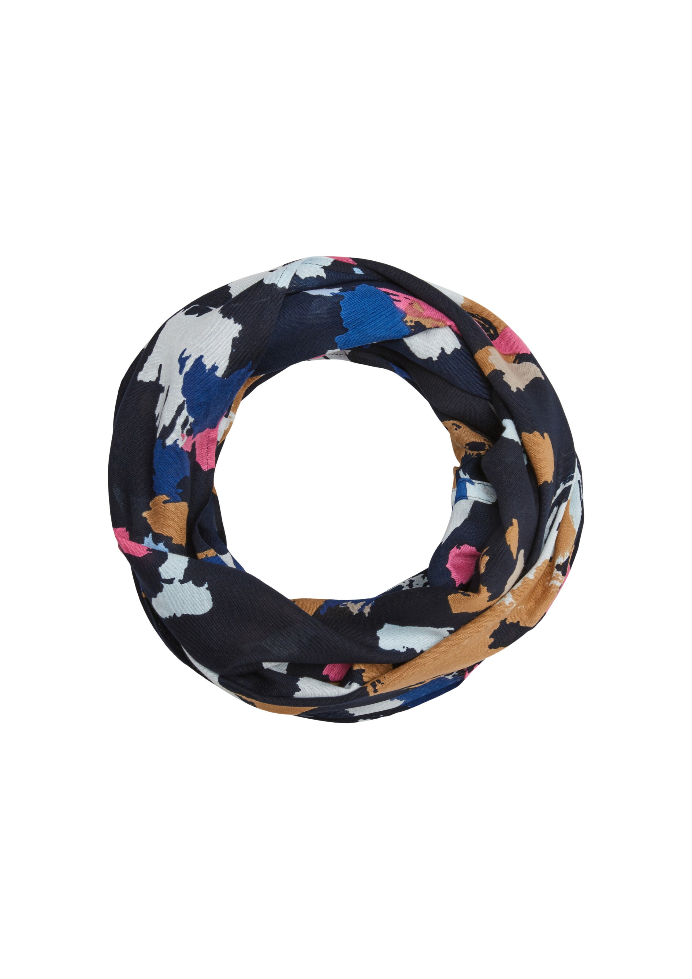 Écharpe tube s.Oliver en bleu : devant