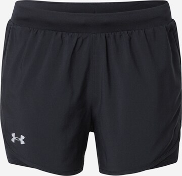 Regular Pantalon de sport 'Fly By 2.0' UNDER ARMOUR en noir : devant