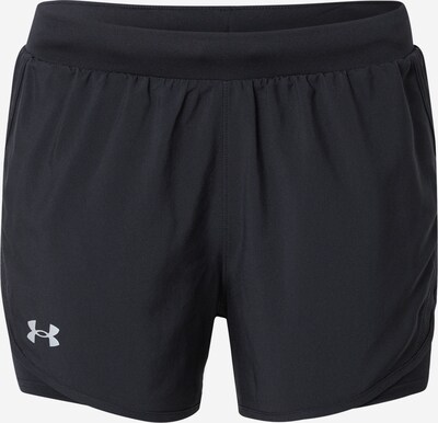 UNDER ARMOUR Workout Pants 'Fly By 2.0' in Black / White, Item view