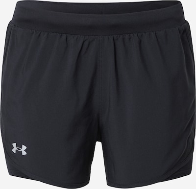 UNDER ARMOUR Sports trousers 'Fly By 2.0' in Black / White, Item view