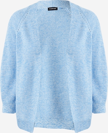 Cardigan TAIFUN en bleu : devant