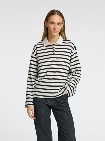 T-shirt 'SLFWADA' SELECTED FEMME en blanc : devant