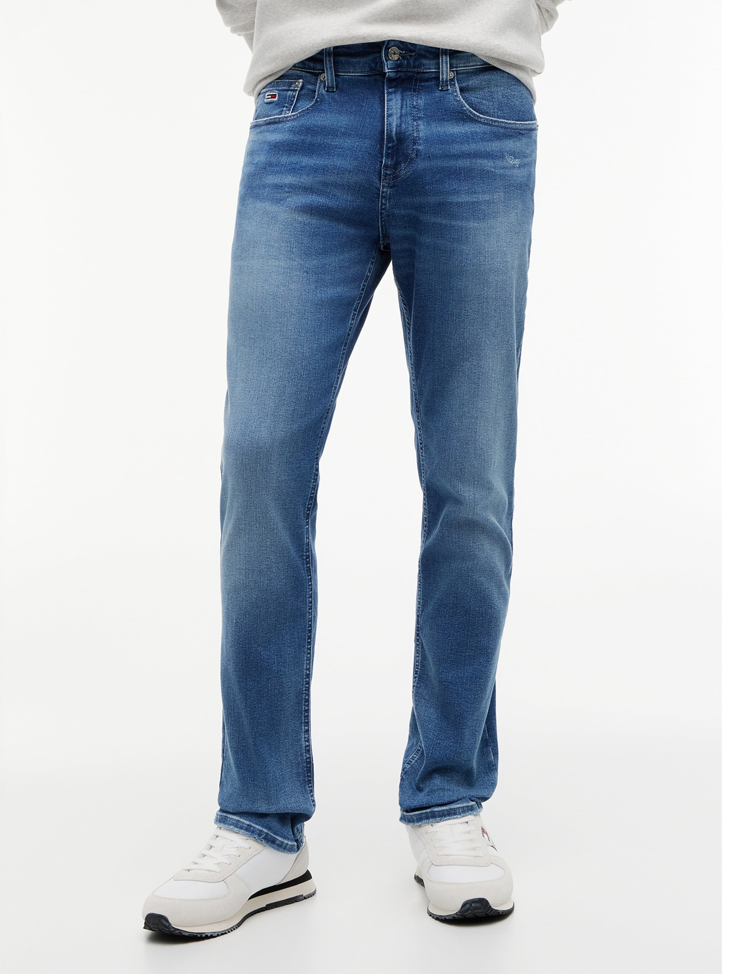 Tommy Jeans - Slimfit Vaquero en azul: frente