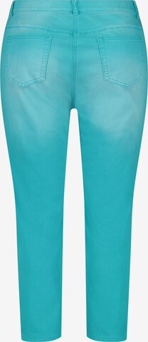 SAMOON Slimfit Jeans 'Betty' in Blau