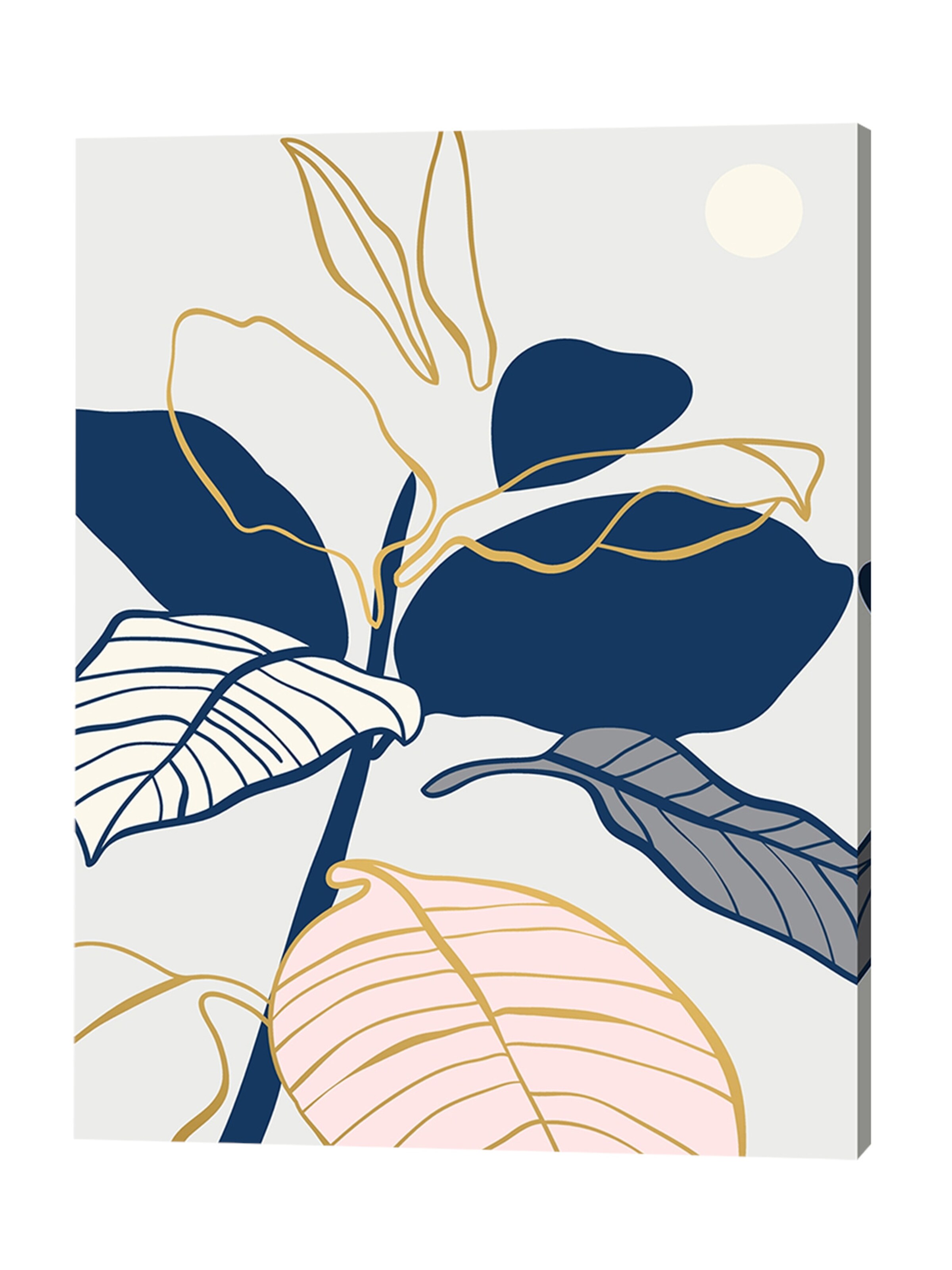 Liv Corday Image 'Leaves' in White: front
