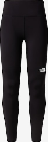 THE NORTH FACE Skinny Urheiluhousut 'FLEX' värissä musta: etupuoli