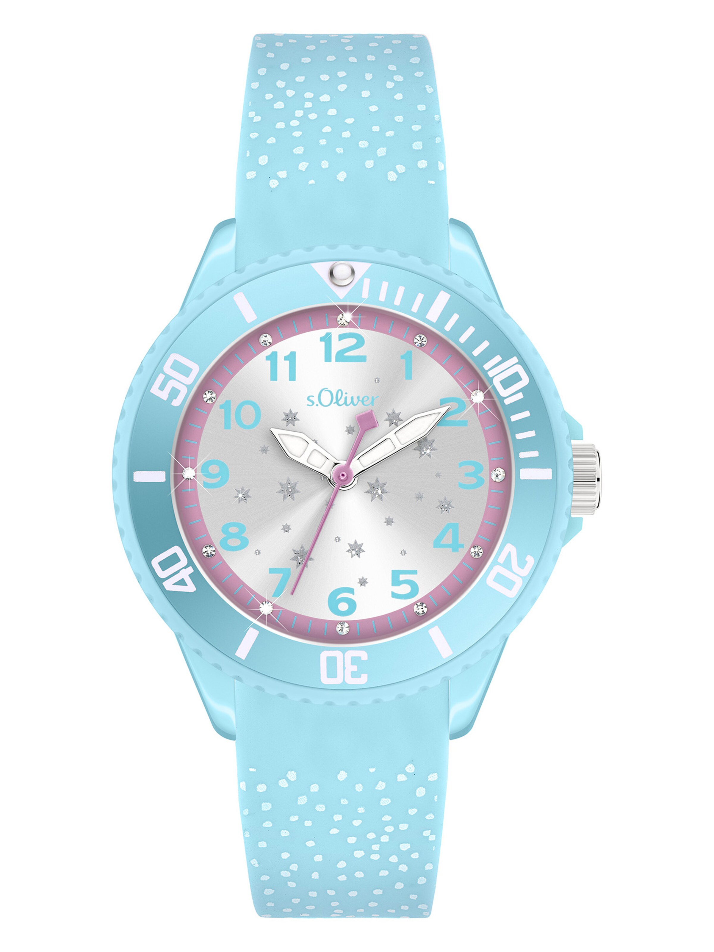 s.Oliver Watch in Blue: front
