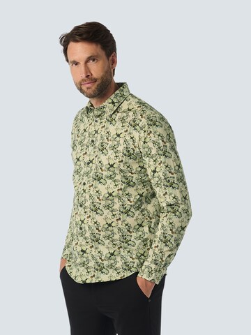 No Excess Regular fit Button Up Shirt in Green: front