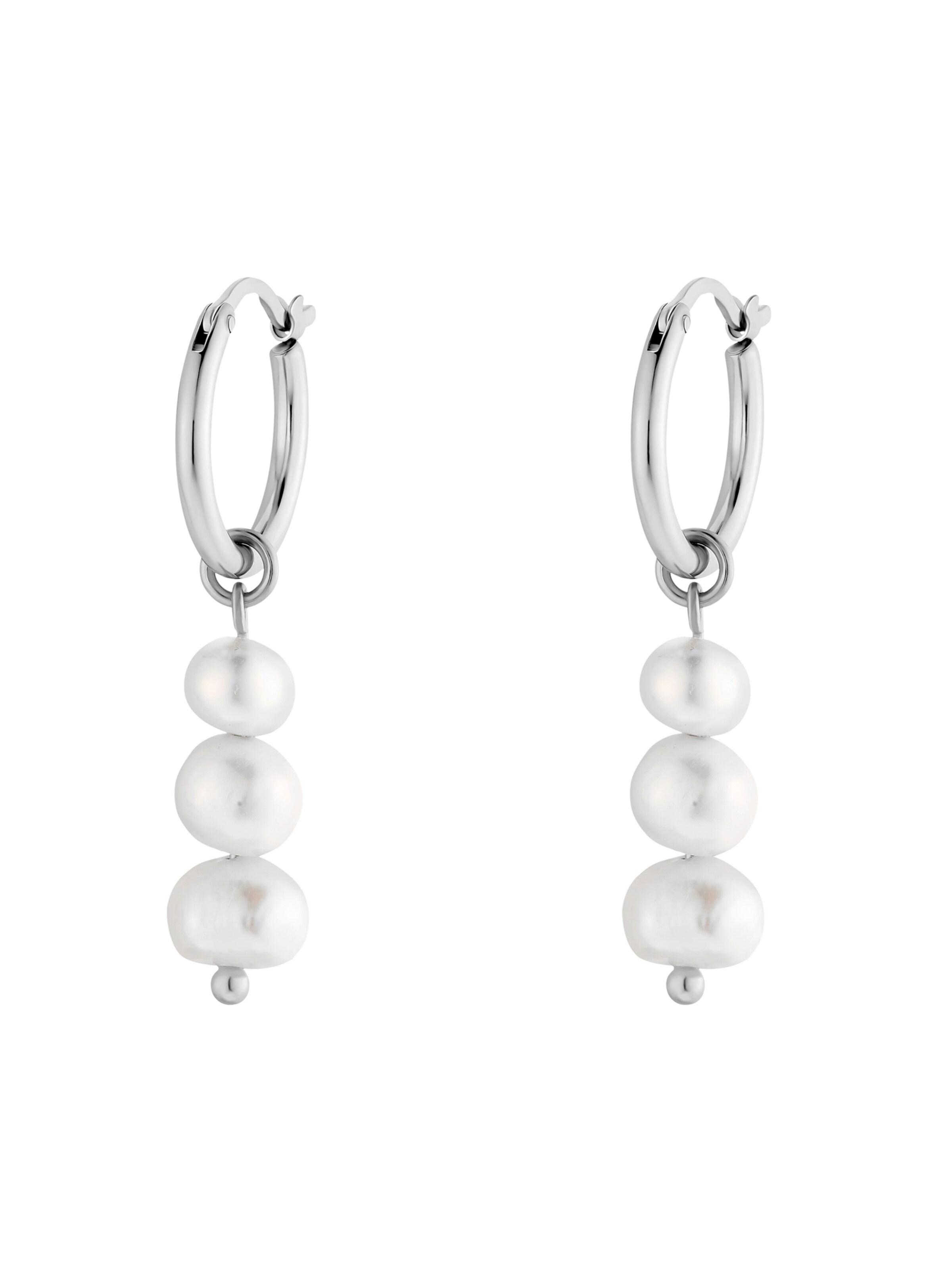 Heideman Ohrringe 'Maja' in Silber: Vorderseite