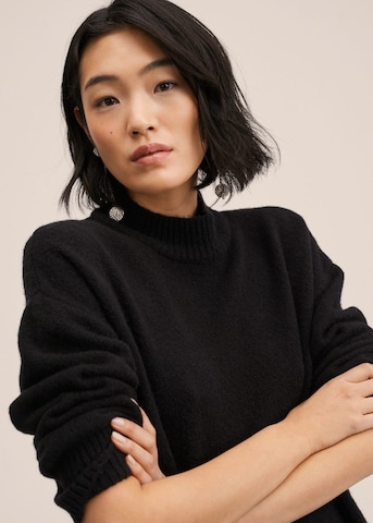 MANGO Sweater 'Gorri' in Black