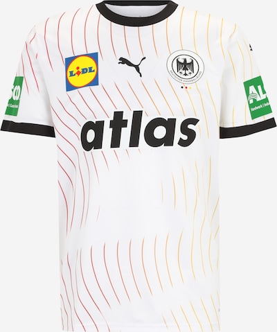 Triko 'DHB Home' iš PUMA, spalva – geltona / spanguolių spalva / juoda / balta, Prekių apžvalga