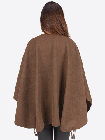 Seasons of April Cape 'ANDREA' in Braun