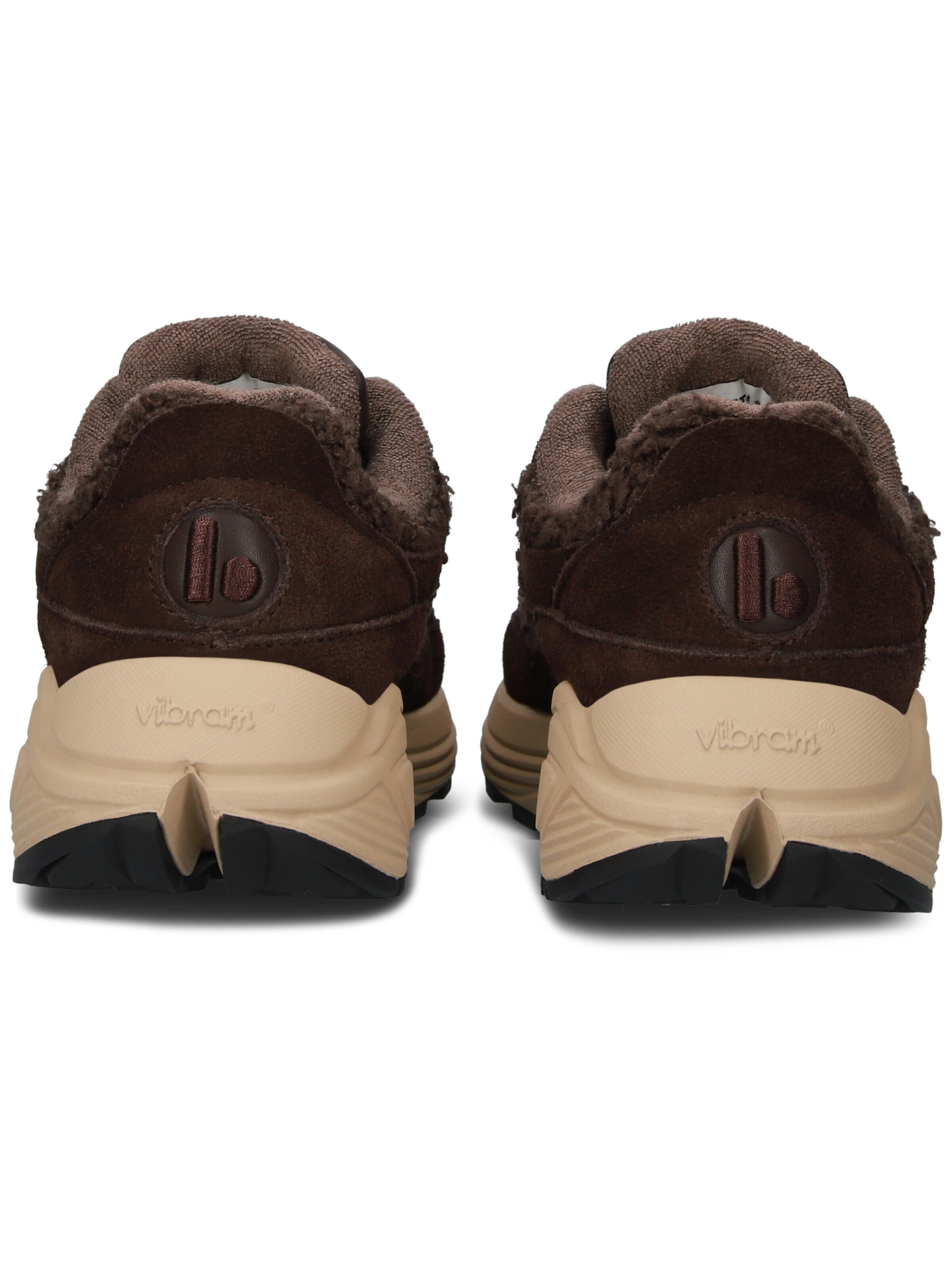 BLACKSTONE Platform trainers 'V-RILEY' in Brown