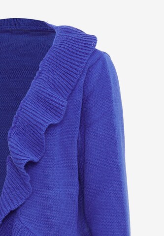 aleva Knit Cardigan in Blue