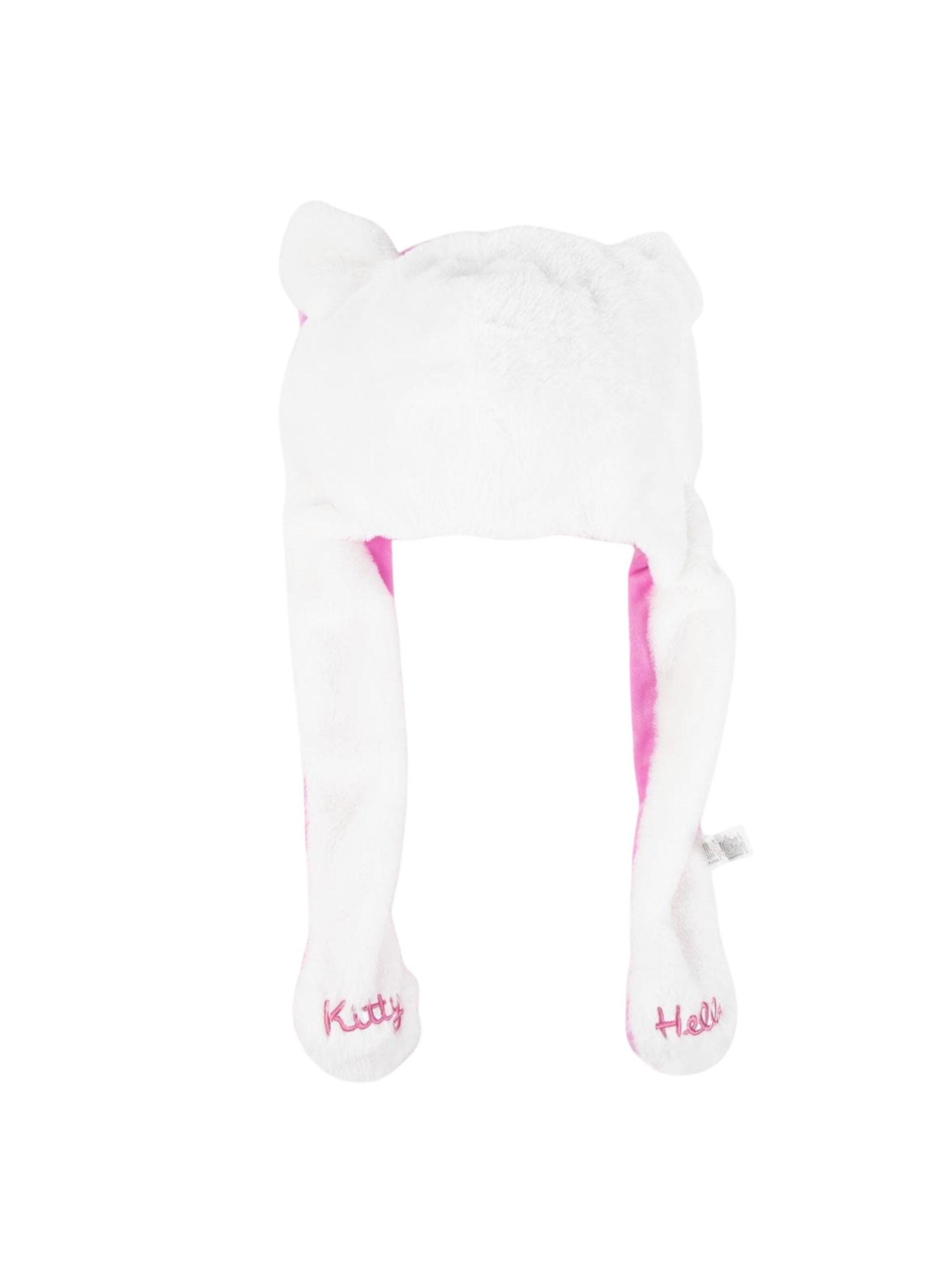 Cerdá Mütze 'Hello Kitty Punkte-Applikations-Mütze'‌ in Weiß