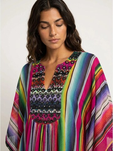 Miss June Dress 'Caftan Long Waves' in Mixed colours
