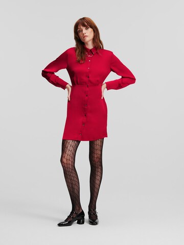 Robe-chemise Karl Lagerfeld en rouge