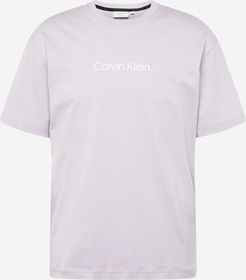pelēks Calvin Klein T-Krekls 'Hero': no priekšpuses