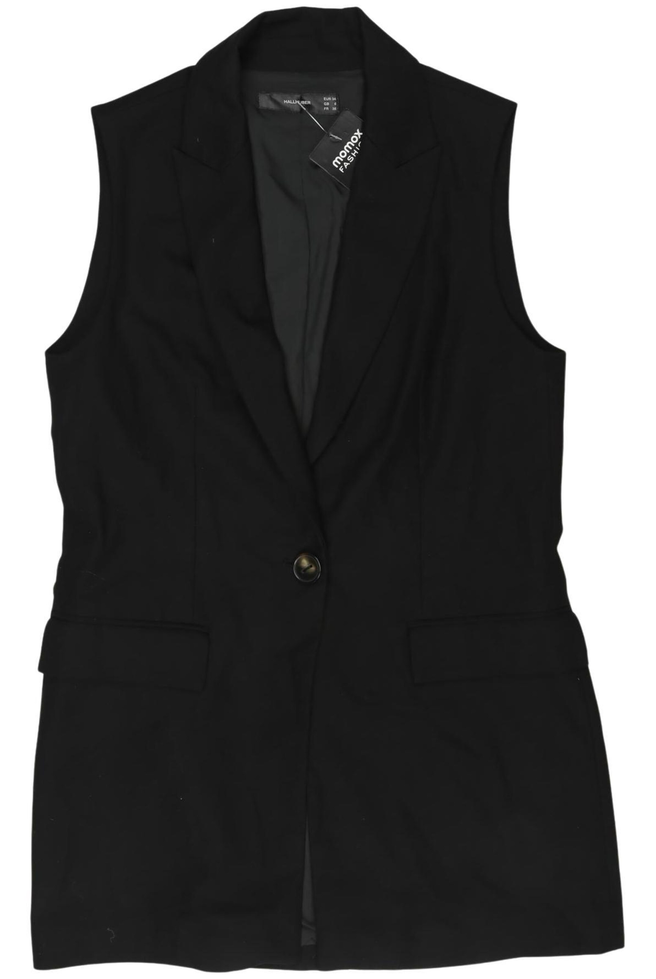 HALLHUBER Vest in XS in Black: front