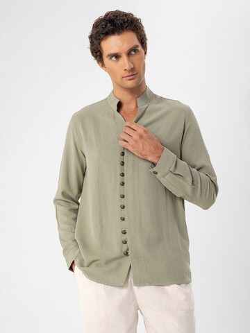 Coupe regular Chemise Antioch en vert