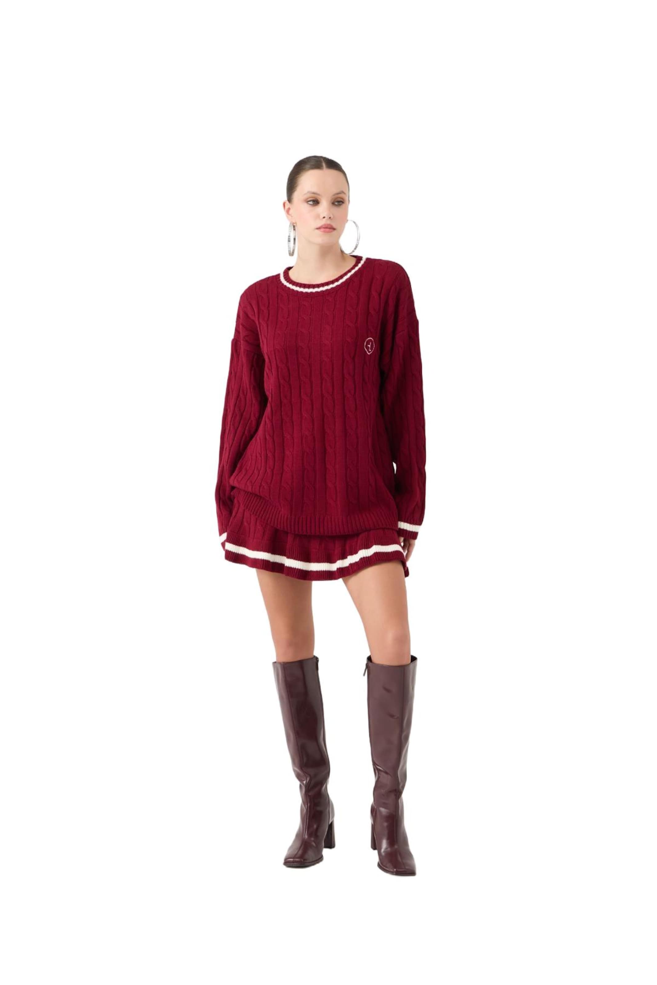HOLLY LOLLY Sweater in Red