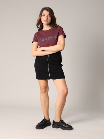 Deeluxe T-Shirt 'Lolover' in Rot