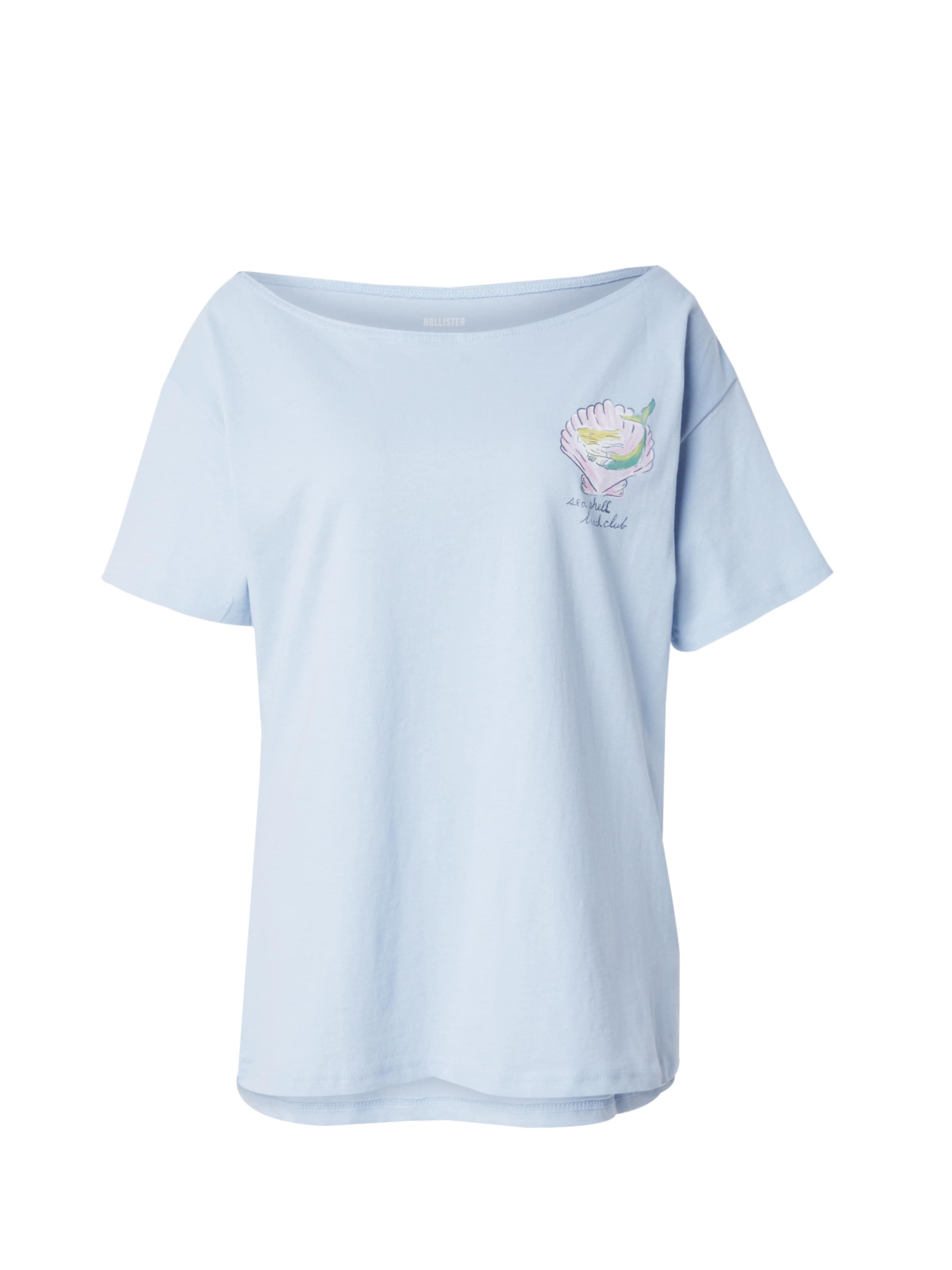 HOLLISTER - Camiseta en azul: frente