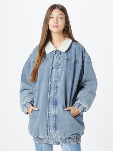 Misspap Between-season jacket in Blue: front