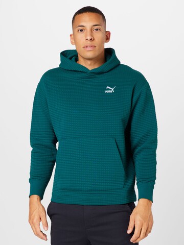 zaļš PUMA Sportisks džemperis: no priekšpuses
