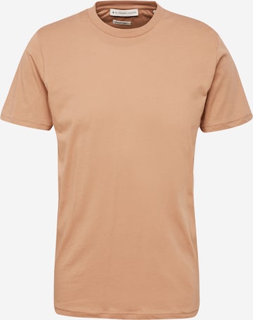T-Shirt By Garment Makers en marron : devant